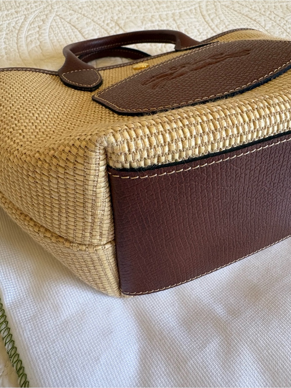 Longchamp extra small Le Pliage Panier top handle bag - Picture 6 of 12